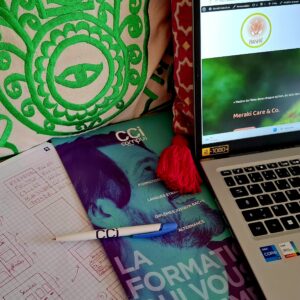 Créer, apprendre et entreprendre : comment est né le site Internet de Meraki Care & Co